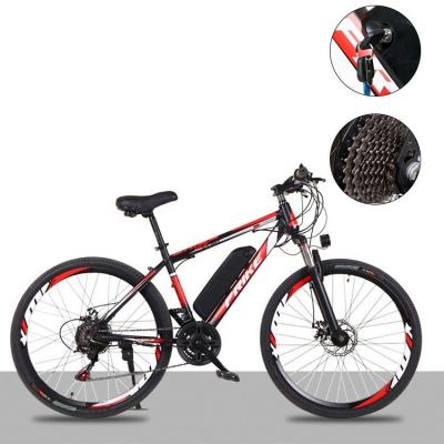 China Wholesale steel electric mountain bike 26