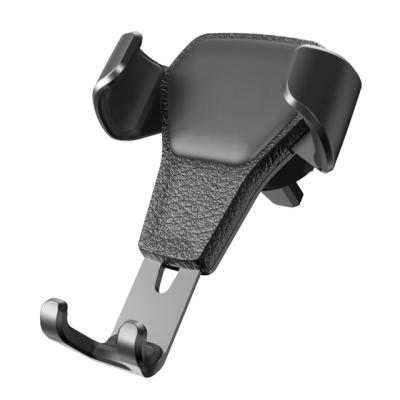 China Universal Mini Size Design Gravity Car Mount Auto-handle Mobile Phone Accessories Frame Air Vent Mount Holder Mobile Phone Holder for sale