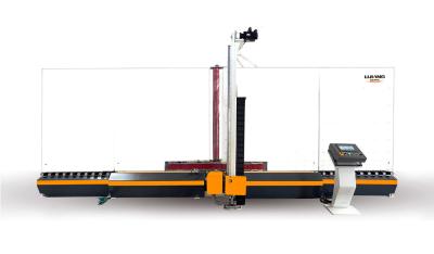 China 15m/min automatische laag-E Glasfilm die Machine voor de Schrapping van de Glasrand verwijderen Te koop