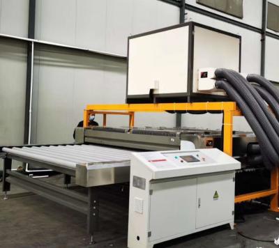 China Zachte Borstels 2600Mm 2500Mm Horizontale Glaswasmachine Te koop