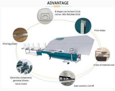 China Máquina de dobra de alumínio automática do espaçador com Logo Printing Function à venda