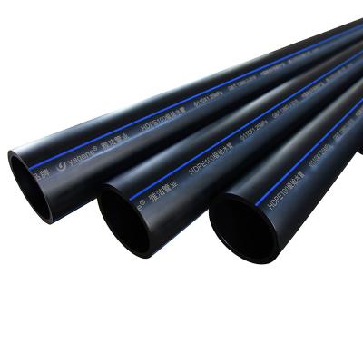 China YAGENE Water Supply System Hot Sale HDPE Pipes HDPE Pipes PN 16 PE100 DN110 DN160 DN200 Polyethylene Pipe Price List for sale