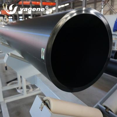 China Water Supply System YAGENE Low Price PE100 HDPE Pipes 8 Inch 10 Inch 12 Inch Polyethylene Pipe Price List for sale