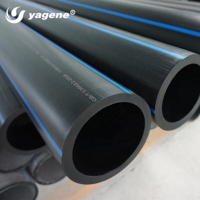 China YAGENE Water Supply System Pipes HDPE 4 Inch 6 Inch 5 Inch PE100 HDPE Pipes HDPE Water Pipe for sale