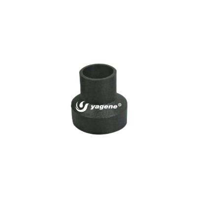 China PE100 YAGENE Plastic Female Reducing Reducer Adapter Connector 63mm 20mm Tee HDPE Equal Water Pipe for sale