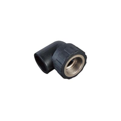 China PE100 YAGENE PE Water Pipe Fittings HDPE Pipes and Fittings Polyethylene Compression Elbow Female Threaded Adapter for sale