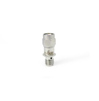 China Telecommunication SMA Connector 3db 6db Sma Female Type To Male Attenuator 2W RF Attenuator for sale