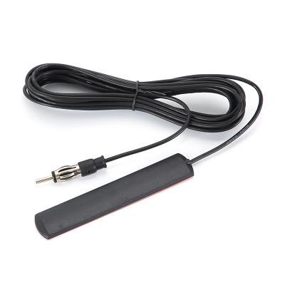 China Car radio antenna patch car antenna front and block rear strong patch signal FM antenna QX-FM-01 for sale