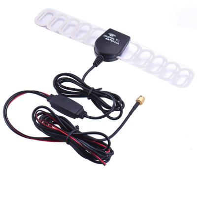 China Active Car TV Antenna DTMB DVB-T Antenna With Amplifier Digital Car Home TV Antenna QX-1227 for sale