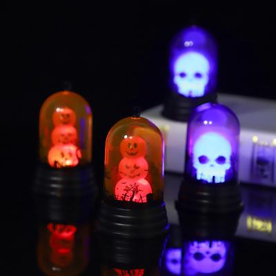 China 2021 Multicolor Mix Halloween Pumpkin Lantern Witch Lamp Bar Ktv Party Decoration Lantern For Halloween for sale