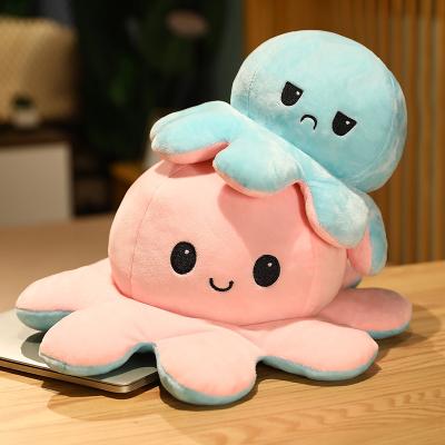 China Styles and Colors are Randomly Assorted Octopus Plush Toy Kids Girlfriend Soft Gift Octopus Lovely Reversible Stuffed Reversible Octopus Plush Toys for sale