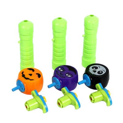 China Music Halloween Toys Two Ways To Play Music Gyro Bounce Gyro Light Spinning Music Flash Stick for sale