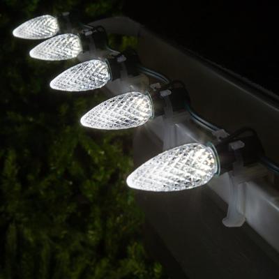 China Outdoor Garden C9 LED Light Bulbs Warm White Christmas Lights For Decoration for sale