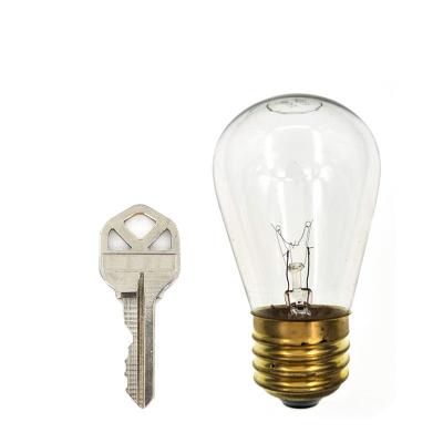 China Commercial Holiday Decoration Edison S14 Vintage Light Bulb 110V 11W for sale