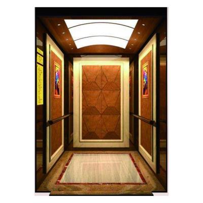 China Passenger Elevators Passenger Elevator With Decoration Luxury Cabin for sale