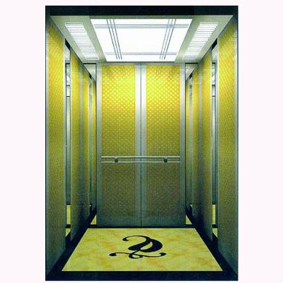 China Contemporary LIFT CABIN SEPARATE MANUFACTURER ALL CUSTOMIZED GOLD MIRROR ETCHED LUXURY DESIGN for sale