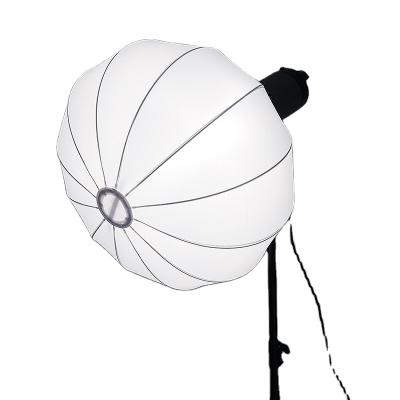 China Newest 45cm 65cm 85cm Cononmark size soft lightweight lantern ball softbox for live shooting for sale