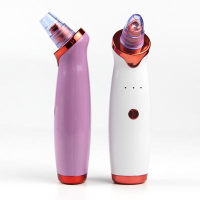 China Hot and Hard Vacuum Blackhead Remover Blackhead Remover Rose Gold Electric Pore Cleaner Blackhead Remover Device for sale