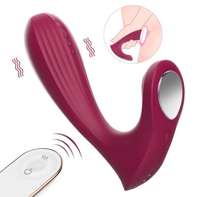 China 9 modes vibration Hedone 2 IN 1 portable vibrating anal toys G P spot panties clitoris stimulation plug for women for sale