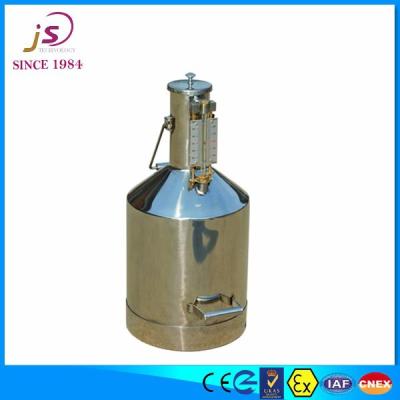 China Staninless Steel Or Carbon Steel Fuel Volume Gauge Can / Fuel Dispenser Meter Prover for sale