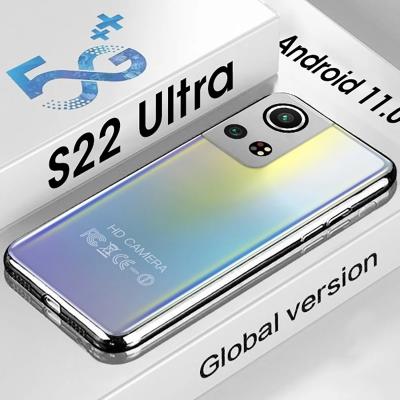 China Full Screen Dual Inch 16+512GB Android SIM Card 5G Smartphone S22 U1tra 6.7 Mobile Phones With Face ID Original Unlocked Mobile Phone for sale