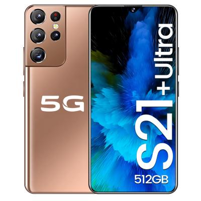 China Dual SIM Card Hot Selling S21+ U1TRA 12GB+512GB 6.7 Inch Full Display Android 10.0 Mobile Cells Smart Phone for sale