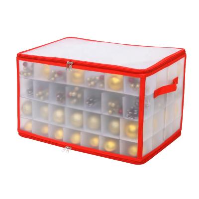 China Best Selling Christmas Viable Holiday Storage Box For Christmas Ball for sale