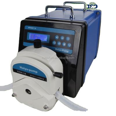 China Food and Beverage Industry WT600F YZ35 CE Approved IP65 Precision Calibration 12liter/min Food Grade Peristaltic Pump for sale