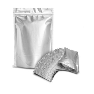 China Moisture Proof Custom Aluminum Foil Vacuum Food Zip Lock Bag With Zipper for sale