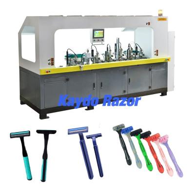 China Kaydo Razor Machine Supplier Horizontal Set Double Edge Disposable Razor Blades Making Machine for sale