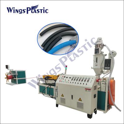 China Máquina de extrusión de tuberías onduladas de alta velocidad de plástico para conductos eléctricos 10-15 m/min en venta