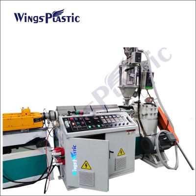 China Plastic Single Wall Shisha Hose Pipe Tube Making Machine Extrusion Line for sale
