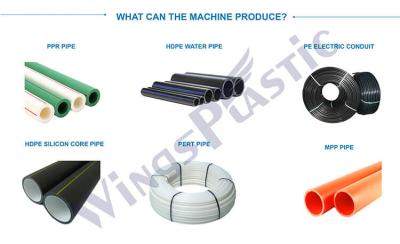 中国 高出力 16MM-63MM PE 水管 液圧管 挤出機 販売のため