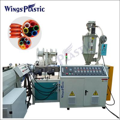 China HDPE Einwand-COD-Rohrmachmaschine Kunststoffgewölbte optische Kanalrohr Extrusionsmaschine zu verkaufen