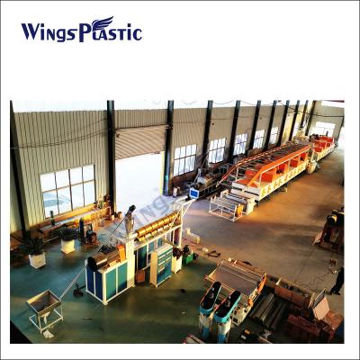 China Plastic Extruder Pvc Coil Mat Extrusion Machine Voor Auto Mat Product Productie Lijn Te koop