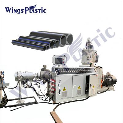 China Hdpe Pp Ppr Pipe Extruder Equipment Plastic Gas Water Pipe Extrusion Machinery for sale