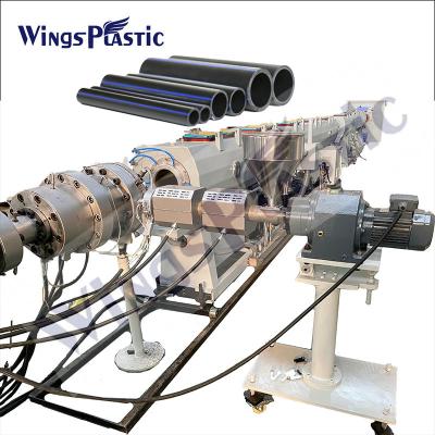 China Plastic HDPE PPR Waterpijp Elektrische leidingpijp Extrusie machine Plasticpijpmachine fabrikanten Te koop