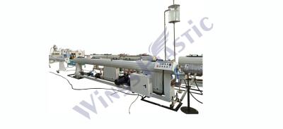 China PLC-besturing Kleine PE-HDPE-PPR-MPP-elektrische buis-extrusielijn Te koop