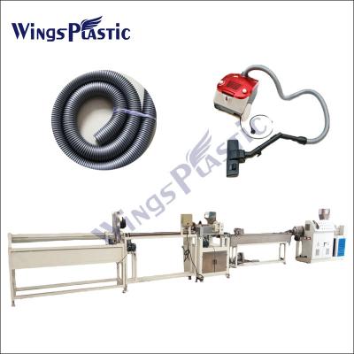 China Plastic Eva Vacuum Cleaner Swimming Pool Hose Pipe Tube Plastic EVA Pipe Extruder Extrusion Machine Production Line for sale