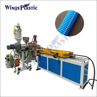 China High Speed Flexible Corrugated Pipe Extruder For Plastic Pe Pp Pvc for sale