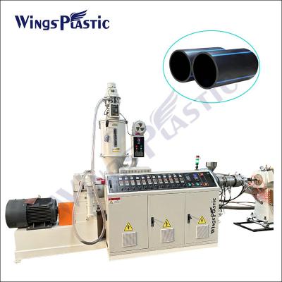 Cina 20-110 mm PE Pipe Extrusion Production Line Plastic PE HDPE PPR Pipe Making Machinery in vendita