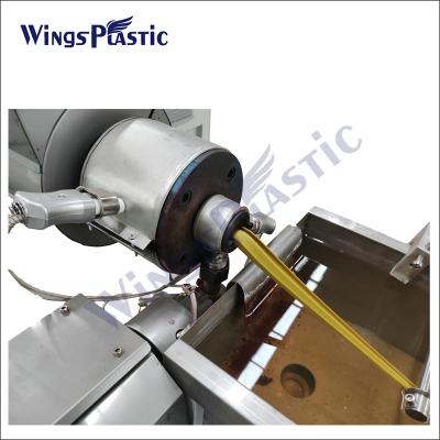 China Individuell angepasster Staubsauger PVC-Kunststoff LLDPE EVA Weichspirale Flexible Wellschlauch Rohrkanal Extruder Produktionslinie zu verkaufen