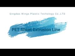 PET Sheet Making Machine PET plastic transparent acrylic Clear rigid sheet Making Machine