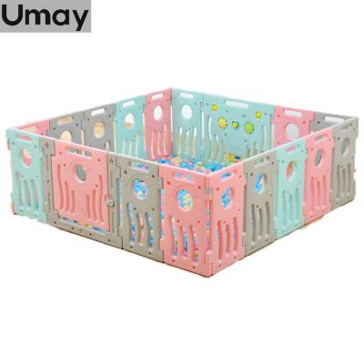 China Hot Selling Multifunctional Baby Playpen Safe Indoor Children's Playground Baby Playpen 1.Durable Assembly 3.Smooth Stability 4.Strong Outdoor Style 2.Easy New for sale