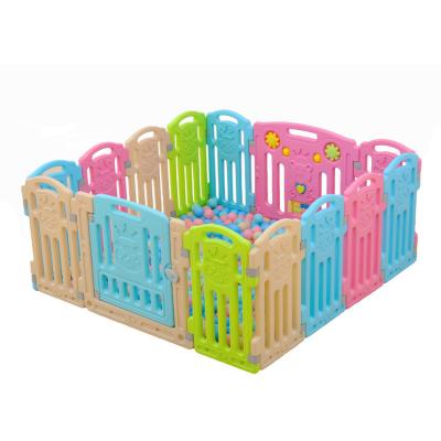 China Baby Safe Playpen Children Kid Boys Girls Playpen Activity Center Foldable Indoor Portable Barrier for sale