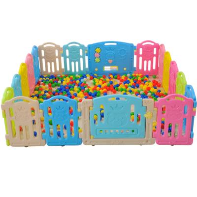 China Good Quality Safe Plastic Baby Playpen New Style Portable Playyard Play Yard for sale