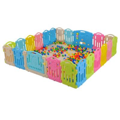 China Cartoon Safe Design Baby Plastic Fence for sale