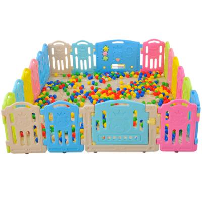 China Safe Colorful Kids Plastic Fence For Indoor for sale