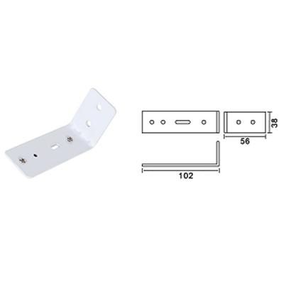 China CLASSIC Electric Curtain Track Accessories Side Mount Single Wall Bracket for sale