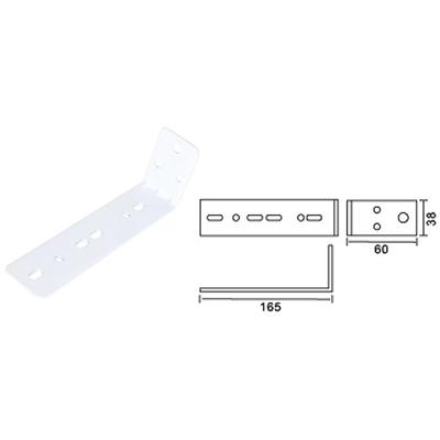 China CLASSIC Ddooya Somfy Rail Side Mounted Curtain Three Track Wall Bracket for sale